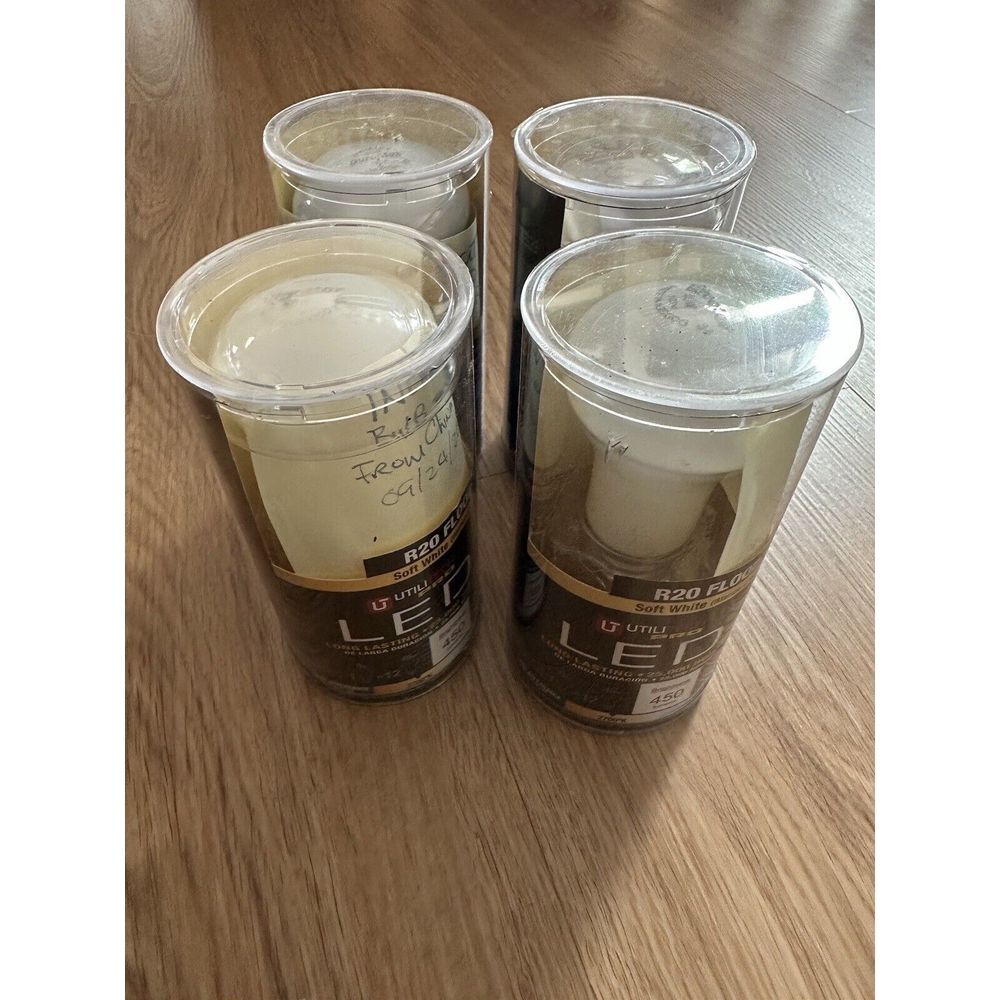 Lot Of 4‎ Variety Of Philips LED INdoor Reflector Light Bulbs 40W 50W 120V AS IS